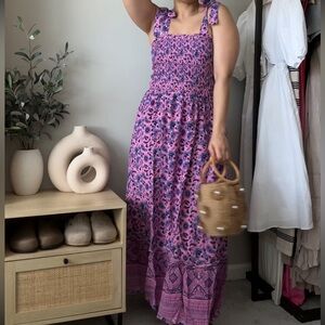 Floral midi dress
